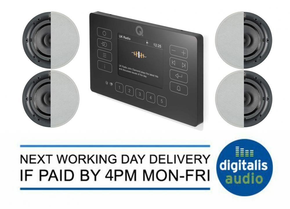 Q Acoustics E120 Installed InWall Wireless Audio System QI65CB Ceiling